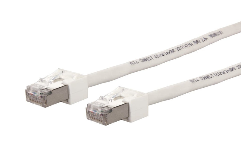 Metz Connect 13084U0388- And Network Cable White 0,3M CAT.6 S/FTP (s-STP)