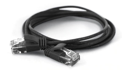 Wantecwire UTP, Cable Extra Thin CAT.6A, D 2,8MM, Black 10,00M — image 1