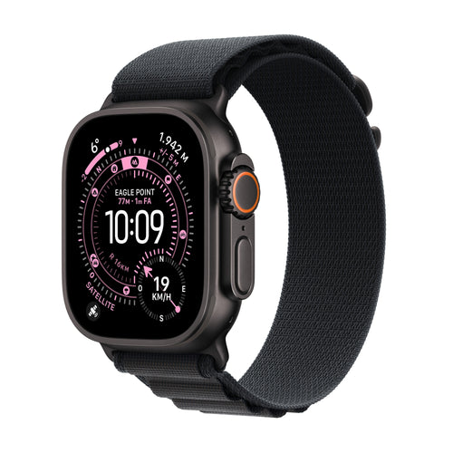 Apple Watch Watch Ultra 3 (2025) LTE 49MM Titanium Case With Alpine Loop Small - Black — image 1