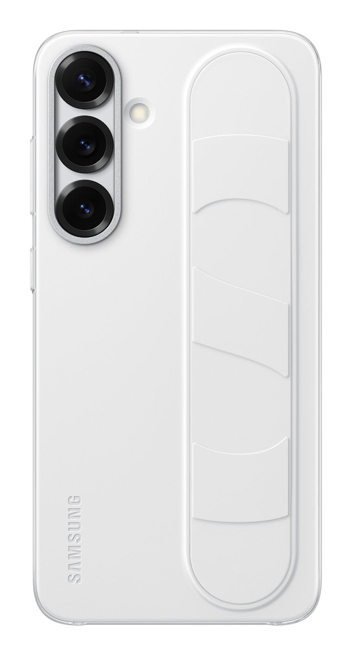 Samsung Case Standing Grip Case Galaxy S25 + Weiá