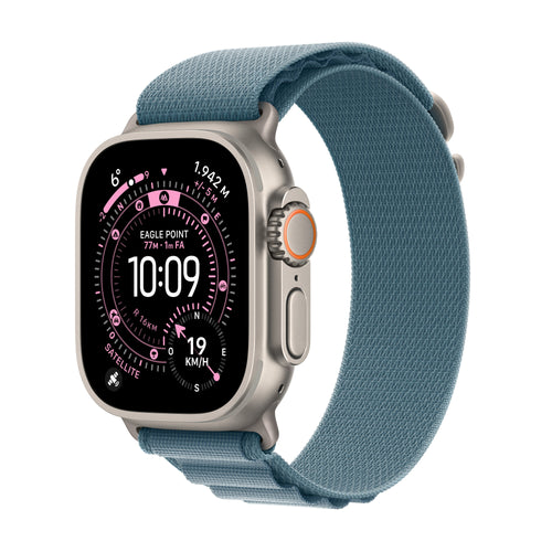 Apple Watch Watch Ultra 3 (2025) LTE 49MM Titanium Case With Alpine Loop Medium - Blue — image 1