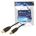 Mediarange USB Cable Connection a - B M/M 1.80M Sw Blister