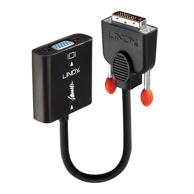 Lindy 38189 Adapter DVI-d VGA (d-sub) Black 0,10M — image 1