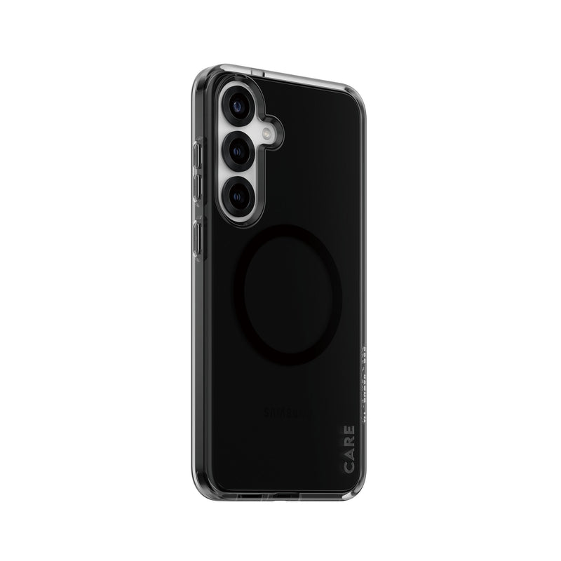 Panzerglass Care™ By ® Urban Combat Case Smokey W. Black Qi Compatible Samsung Galaxy S25 + Case For Samsung -