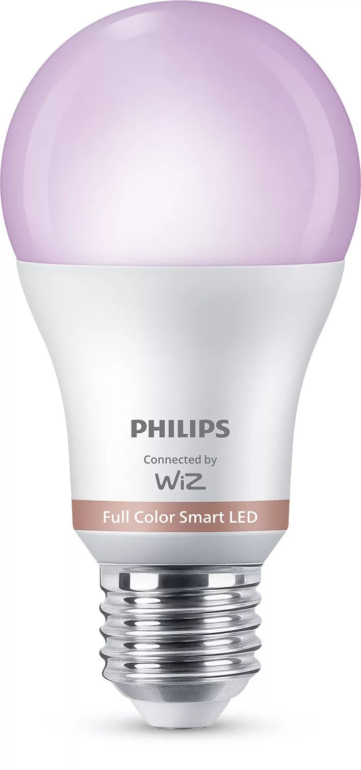 Philips Smart LED Bulb LED Forma: A60 Escarchado Finish E27 8.5W (equivalente 60W) Clase F a Todo Colour And C