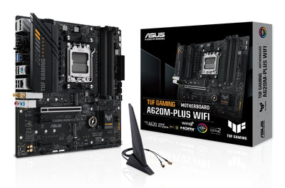 ASUS Motherboard Tuf Gaming A620M-PLUS Wi-Fi AMD, AM5,DDR5,MATX — image 1