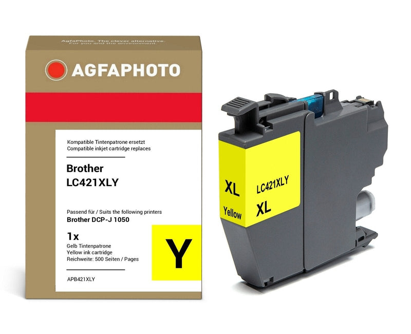 Agfa Photo Ink Yellow APB421XLY 500 Copias