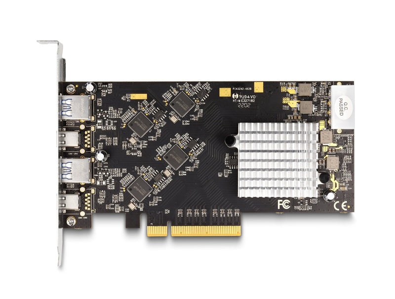 Delock 90097 Card Pci Express X8 With 2 X USB 20Gbps USB Type-c™ Female And 2 X USB 10Gbps Tipa-a Female - Qua