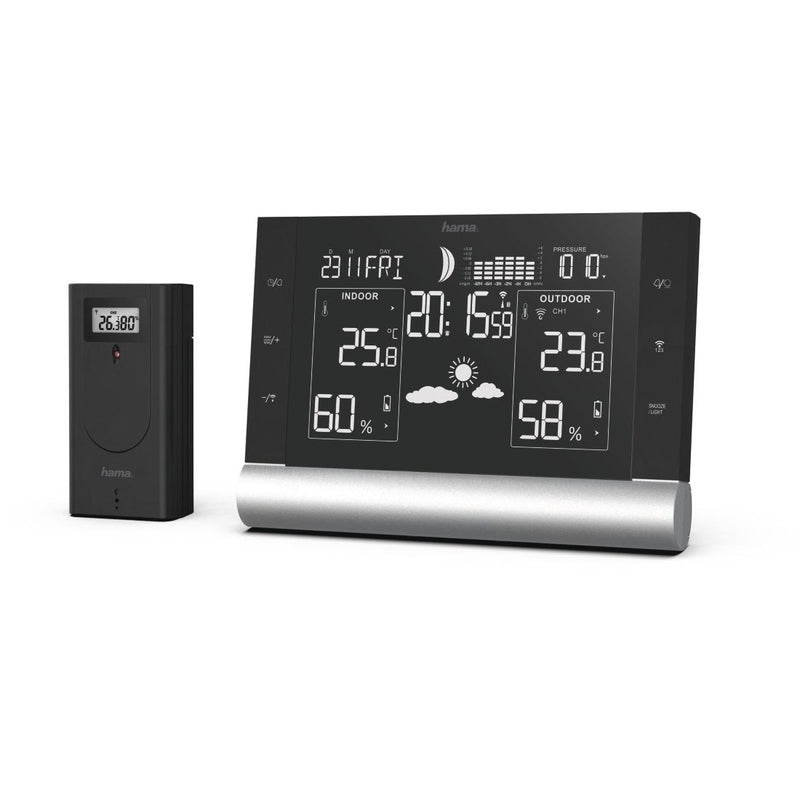 Hama Estación Meteorológica Black Line Plus