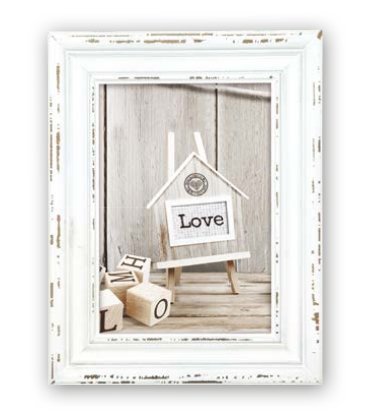 Zep Frame Wood Rivoli White 13X18 SY957W