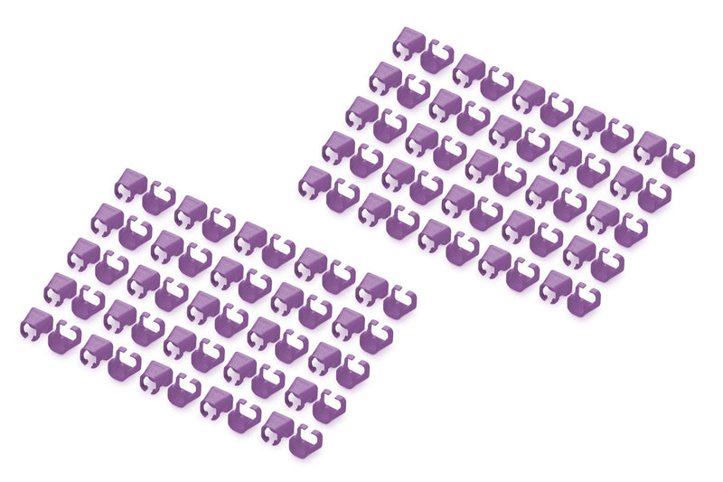 Digitus Clips Colour Cables Connection Violet Cover Violet A-cc-vi