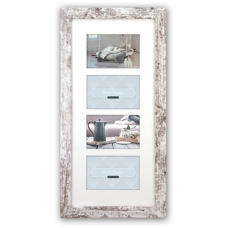 Zep Nelson 6 4X10X15 Frame Wood 4Q White/Brown V24106