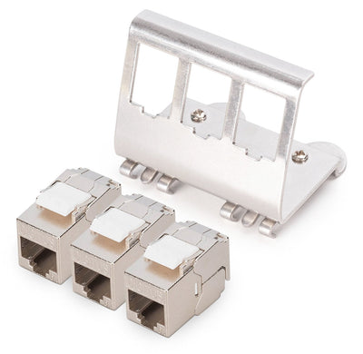 Digitus Adapter Carril Din 3X Keystone Module — image 1