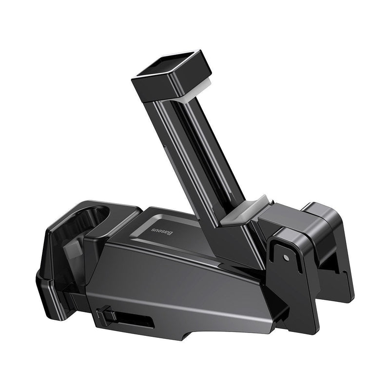 Baseus Car Mount Back Seat Headrest Phone Bracket Holder Hook For 4.0-6.5 Inch Black (SUHZ-A01)