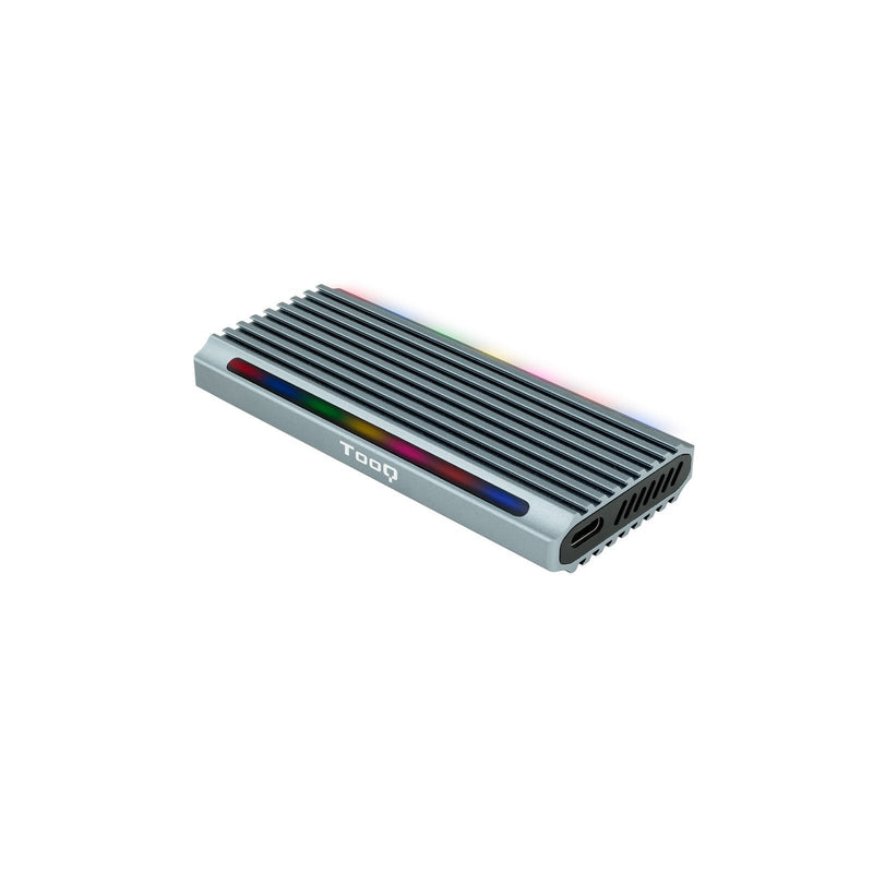 TooQ Shinobi Housing External SSD M.2 Ngff/NVMe USB-A 3.1 GEN2 RGB