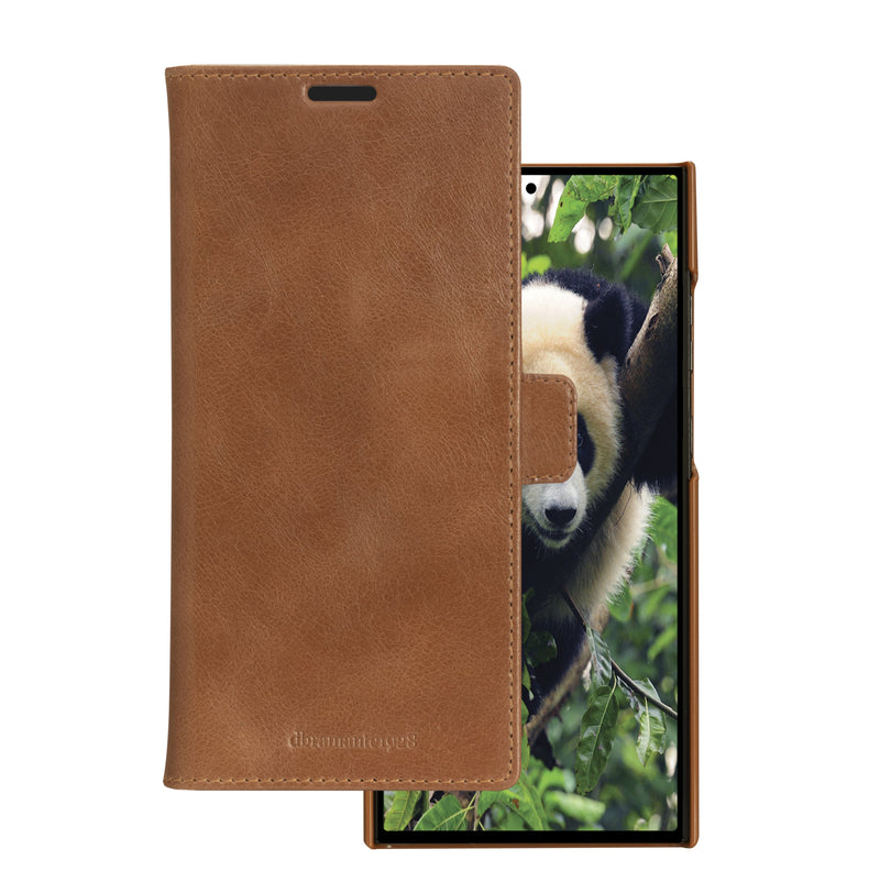 DBRAMANTE1928 Lynge Case For Galaxy S23 Ultra 17,3CM (6.8) Folio Brown