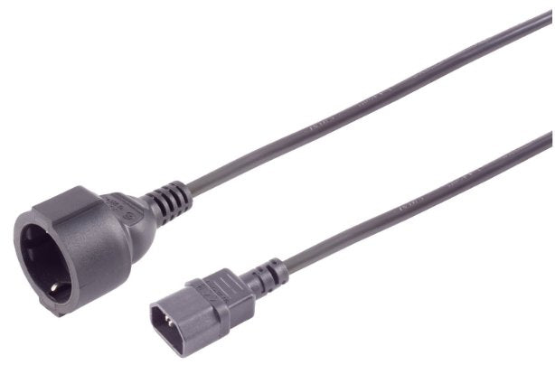 S/Conn Maximum Connectivity 09-07045 Cable Transmisión Black 3M IEC C14
