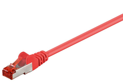 Digitus Network Cable CAT.6 1,0M Red S/FTP 2x RJ45, Lsoh, Cu — image 1