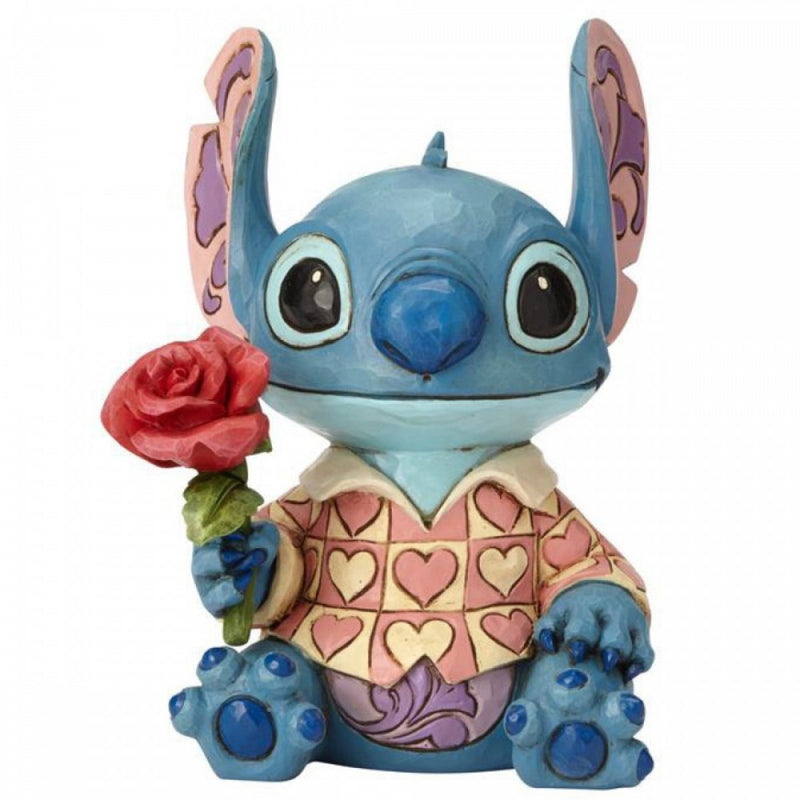 Enesco Figure Disney Stitch San Valentín