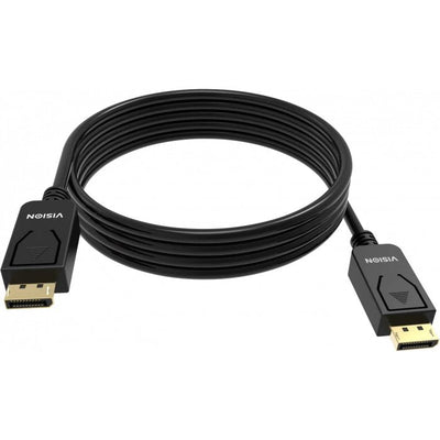 Cable DisplayPort 2M Version 1.4 8K a 60 HZ Connectors Dorados DP (m) a DP (m) Diámetro Outdoor 7.3MM 28 Awg B — image 1