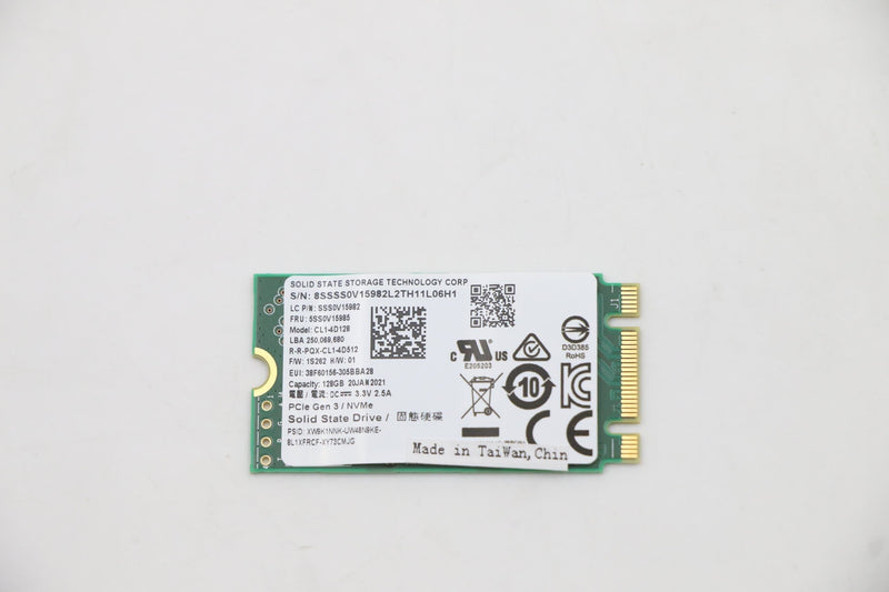 Lenovo 5SS0V15985 Unit Estado Sólido M.2 128GB Pci Express
