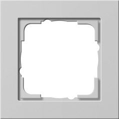 Gira 021137 Frame Embellecedor 1F Gira E2 Grey M — image 1