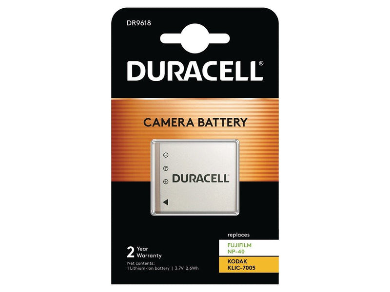 Duracell Digital Camera Battery 3.7V 700MAH Duracell Replacement Fujifilm NP-40 DR9618