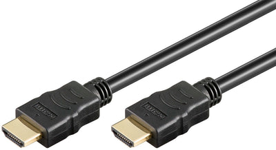 Goobay High Speed HDMI Cable With Ethernet, 1M, 4K@60HZ, 18GBIT/S — image 1