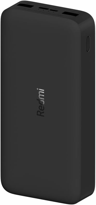Xiaomi Redmi Battery External Power Bank 20000MAH - Charging Rapida 18W - 2x Usb-a, 1x Usb-c, 1X Micro USB - B