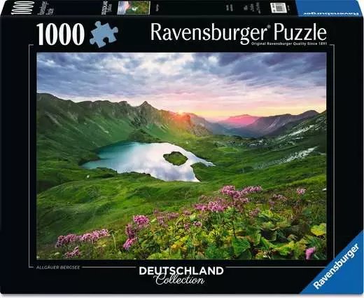 Ravensburger Puzzle Collection Alemania - Lago Montaña Allgäu 1000 Pieces 12001768