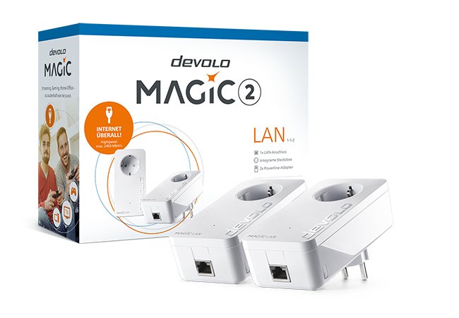 Devolo Kit Básico Magic 2 LAN 1-1-2, Powerline 4250059682603