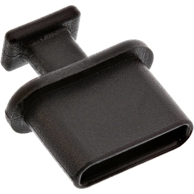 Inline Dust Cover Sockets USB Type-c Black 50 Units Paquete — image 1