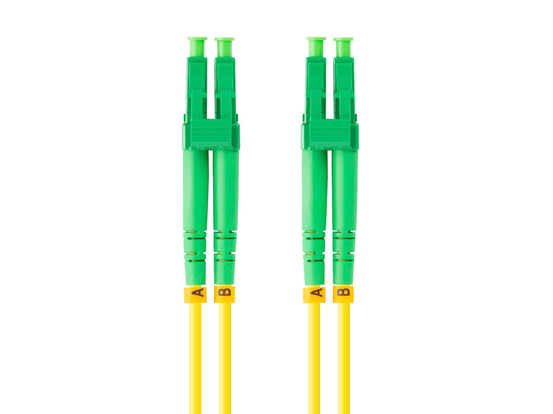 Lanberg Cable Fibre Optic 1M Mono Lc/Apc-lc/Apc Duplex G657A1 Lszh Yellow