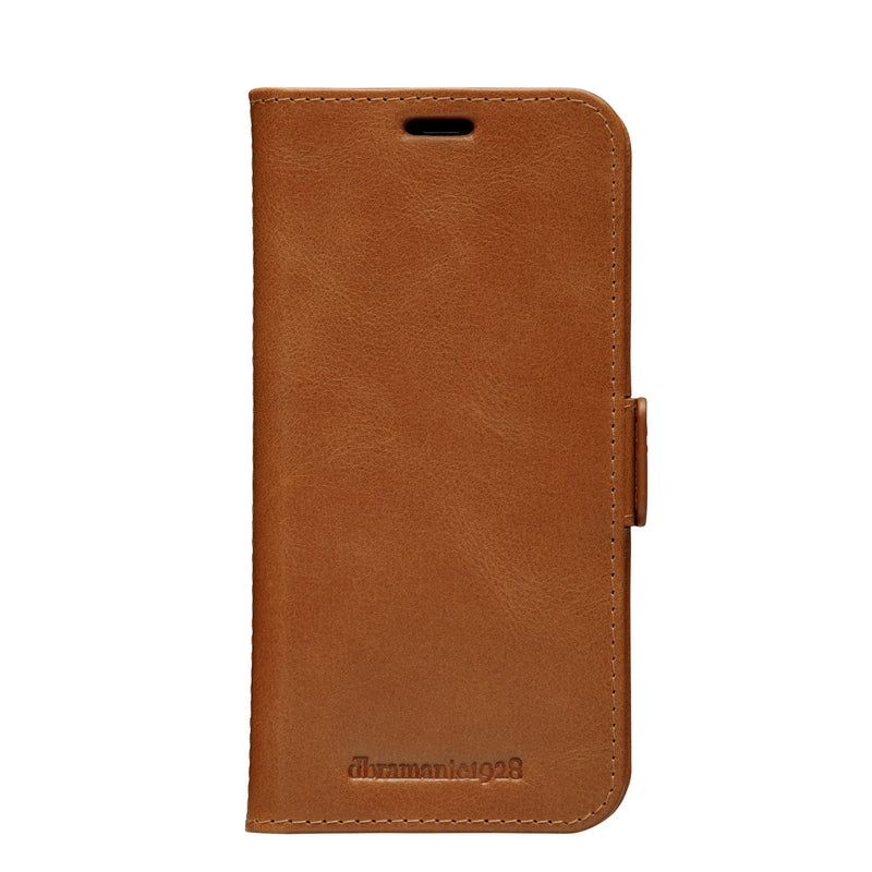 DBRAMANTE1928 Copenhagen Slim Case With Cover Phone Mobile Phone Leather Grano Entero Brown Apple Iphone 12 Pr