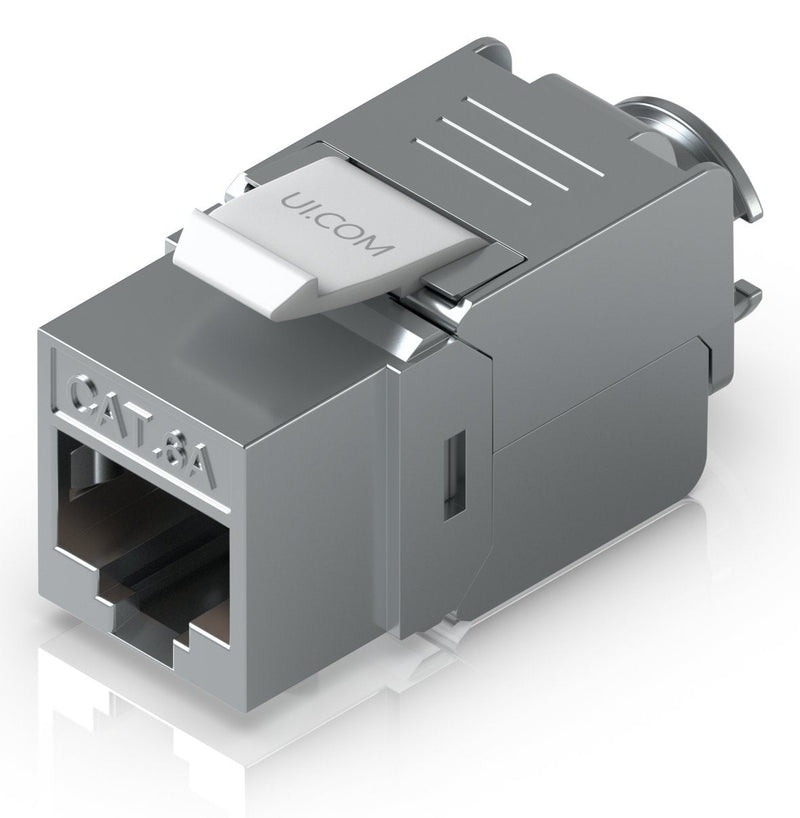Ubiquiti Módulo Keystone CAT.6A, Paquete 12 Without Tools UACC-KEYSTONE-JACK-C6A