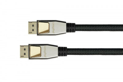 Python DisplayPort 1.2 Cable 10M 4K2K UHD Chapado Oro Ofc St. Black — image 1