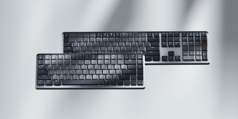 Logitech Mx Mini Mechanical Keyboard German RF Wireless + Bluetooth Qwertz Graphite Grey