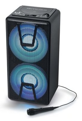 Muse Speaker M-1820 Dj Bluetooth Fiesta, With Cd And Battery Wireless Black — image 1