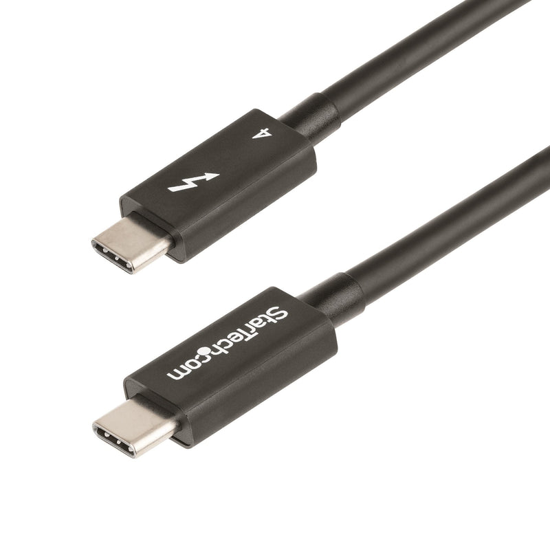 StarTech.com Cable 0,5M Thunderbolt 4 - 40Gbps - Pd 100W - Vídeo 4K/8K - Cable Thunderbolt 4 With Certificació