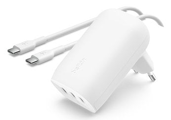 Belkin Charger Boost USB-C 67W 3 X Usb-c, Pps, White WCC002VFWH — image 1