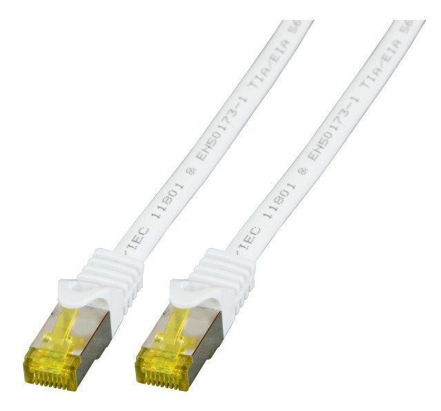 Efb RJ45 Network Cable S FTP, CAT.6A, Lszh, CAT.7 ROHK.,25M, White