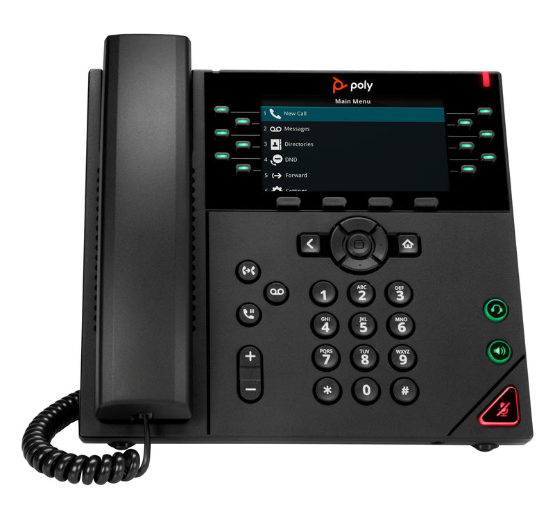 VVX450 Desktop Phone PoE Excluding PSU