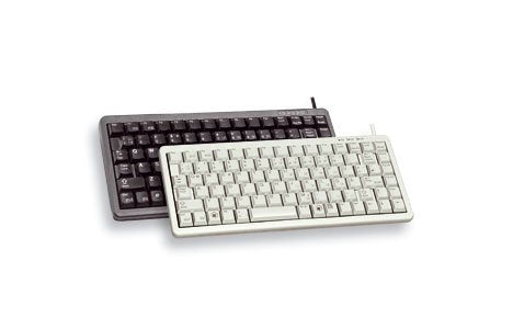 Cherry Keyboard German Compact Keyboard, Combo (usb + Ps/2), Keyboard USB + Ps/2 QWERTY Black
