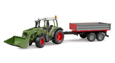Bruder Fendt Vario 211 With Charger Front And Remolque Side Model Vehículo 4001702021825 — image 1