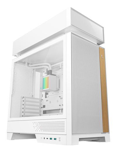 Deepcool PC Case CL6600 Wh ATX 360 Aio White — image 1