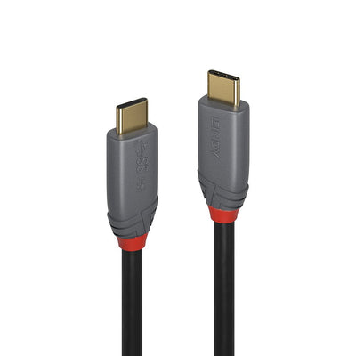 Lindy USB 3.1 Cable Typ C/C 5A Pd Anthra Line M/M 0.5M — image 1