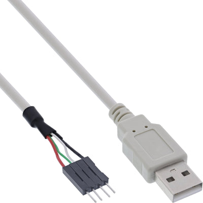 Inline Adapter USB 2.0 USB Type a Male a Pin Header Male 40CM — image 1