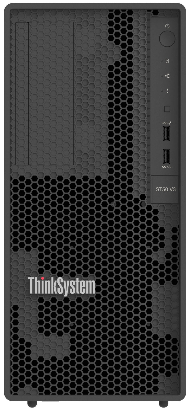 Lenovo PC Thinksystem ST50 V3 1XINTEL Xeon 6315P 4C 2.8GHZ 55W 1X16GB 1RX8 2X480GB SSD Sw Rd 1X500W