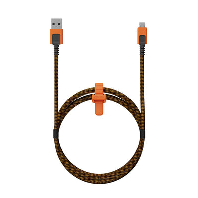 Xtorm Cable Xtreme USB-A a Micro USB 1.5M Black/Orange Xtreme USB Cable To Micro USB (1,5M) — image 1