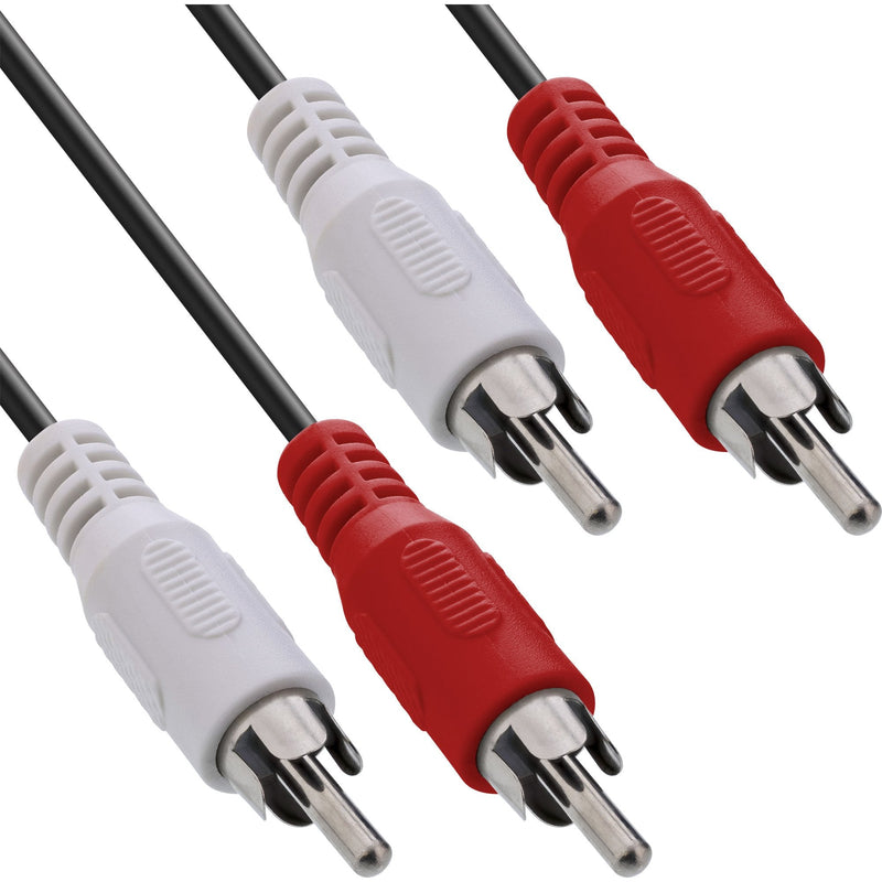 Inline Cable Audio 2X Rca Male a Male 3M